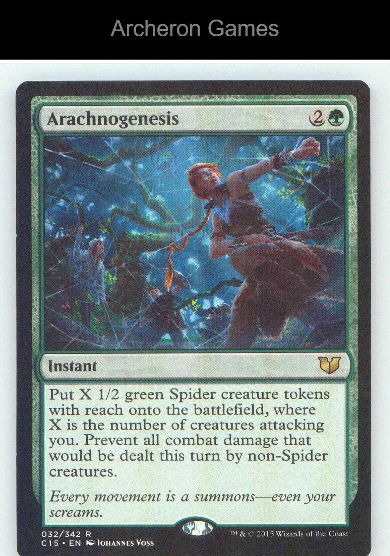 Arachnogenesis C15 32 R MTG Card NM/EX+