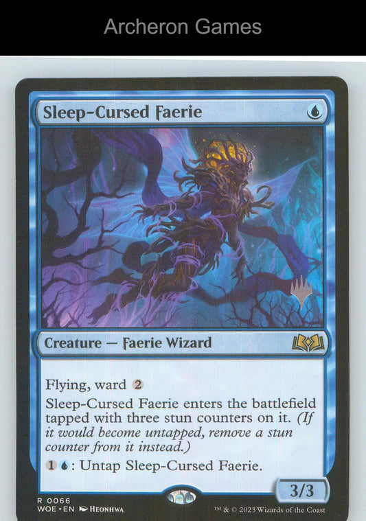 Sleep-Cursed Faerie WOE 66 R MTG Card NM/EX+