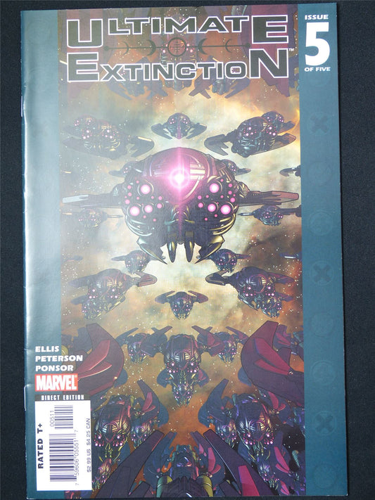 ULTIMATE Extinction #5 - B&B Marvel Comic #1C5