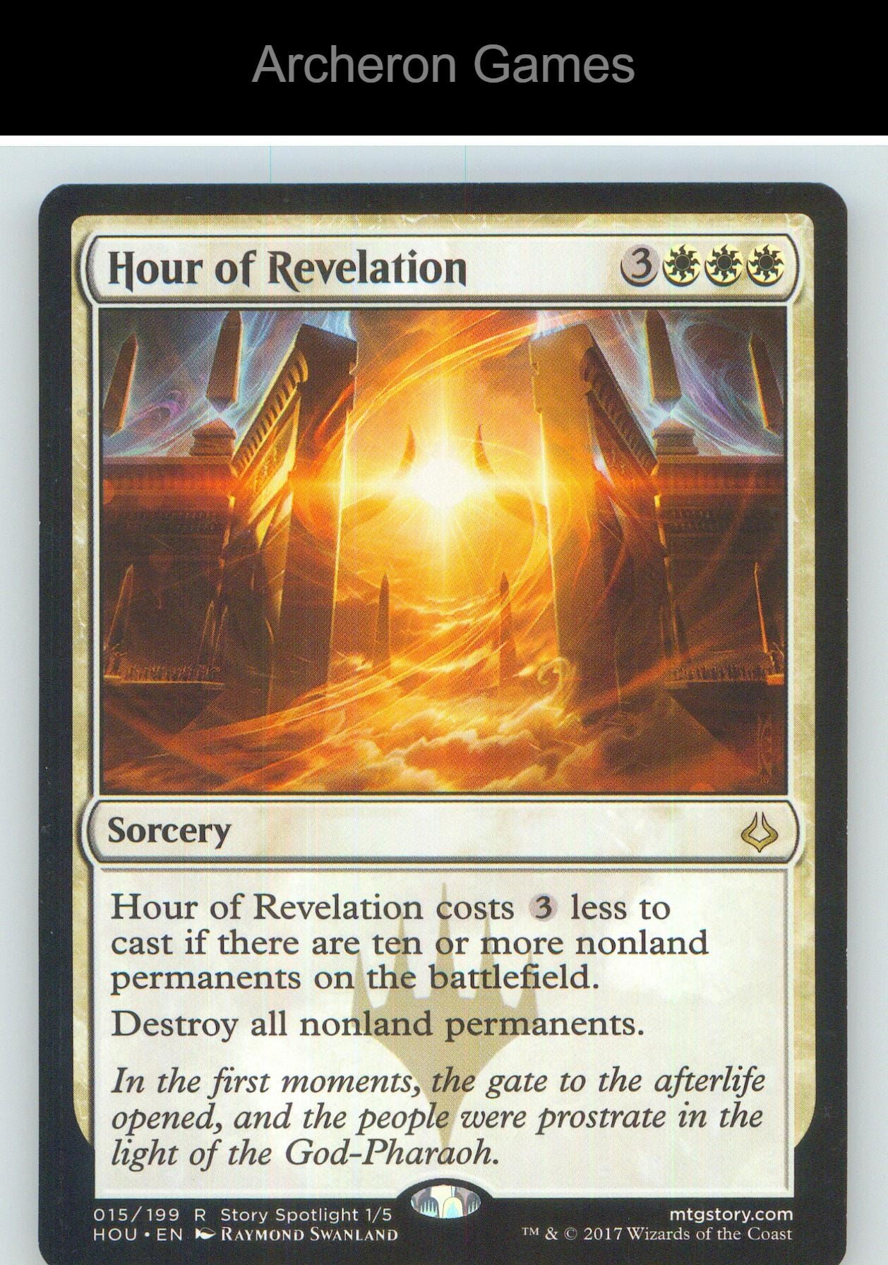 Hour of Revelation HOU 15 R MTG Card NM/EX+