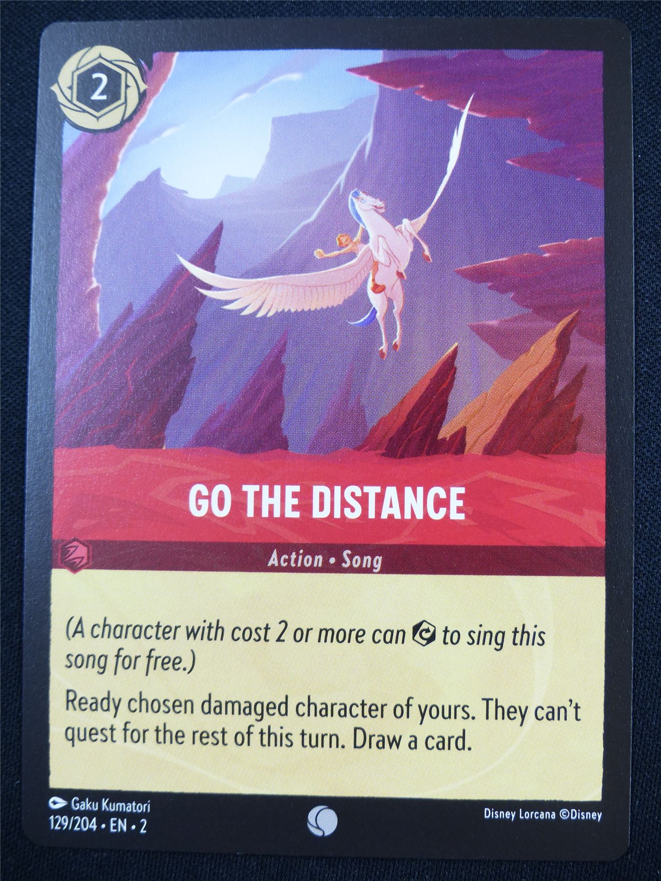 Go The Distance 129/204 - Lorcana Card #4PP