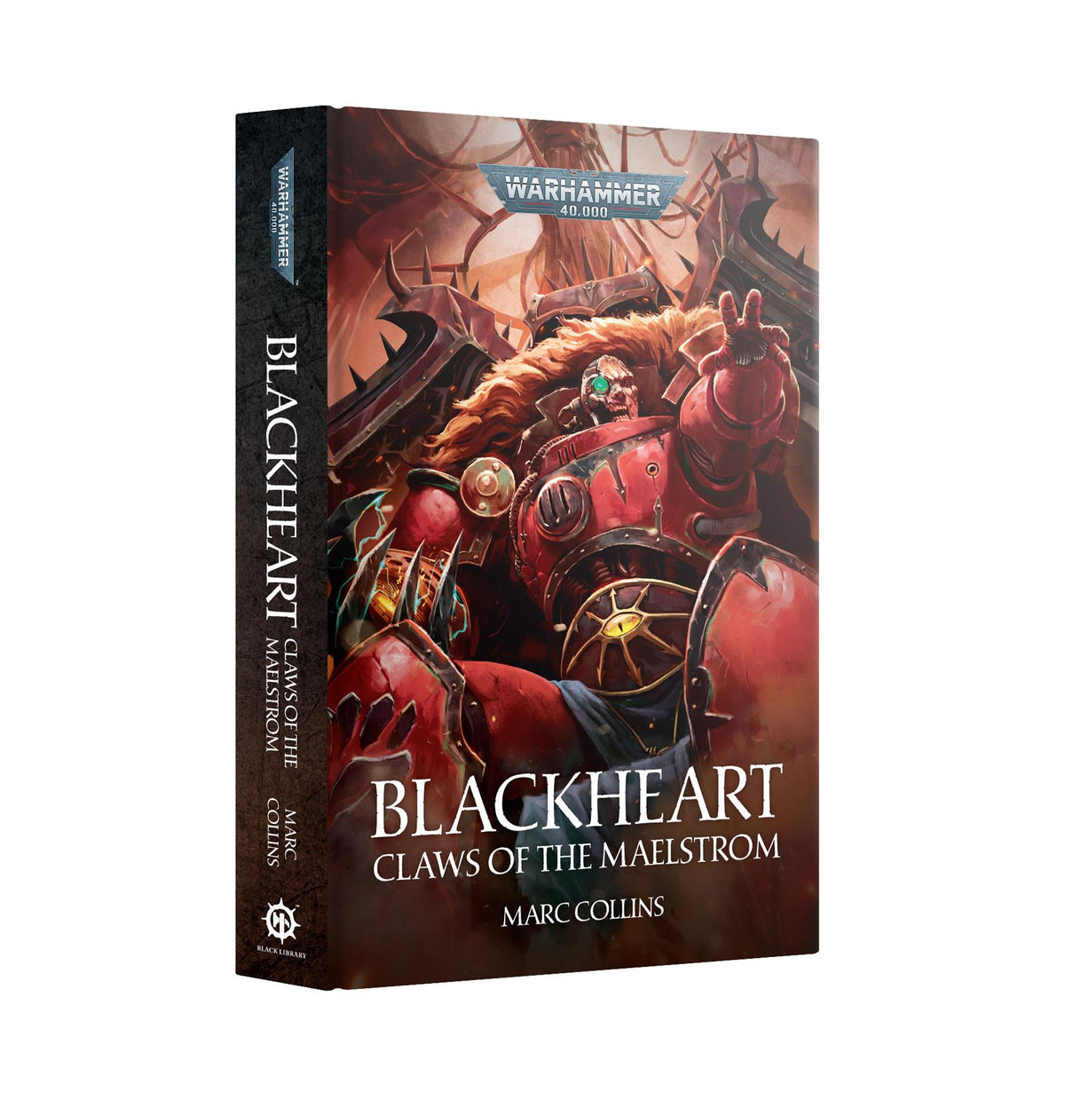 Blackheart: Claws of the Maelstrom - Marc Collins - Warhammer: 40K - Black Library Hardback - Available from 19/09/2026