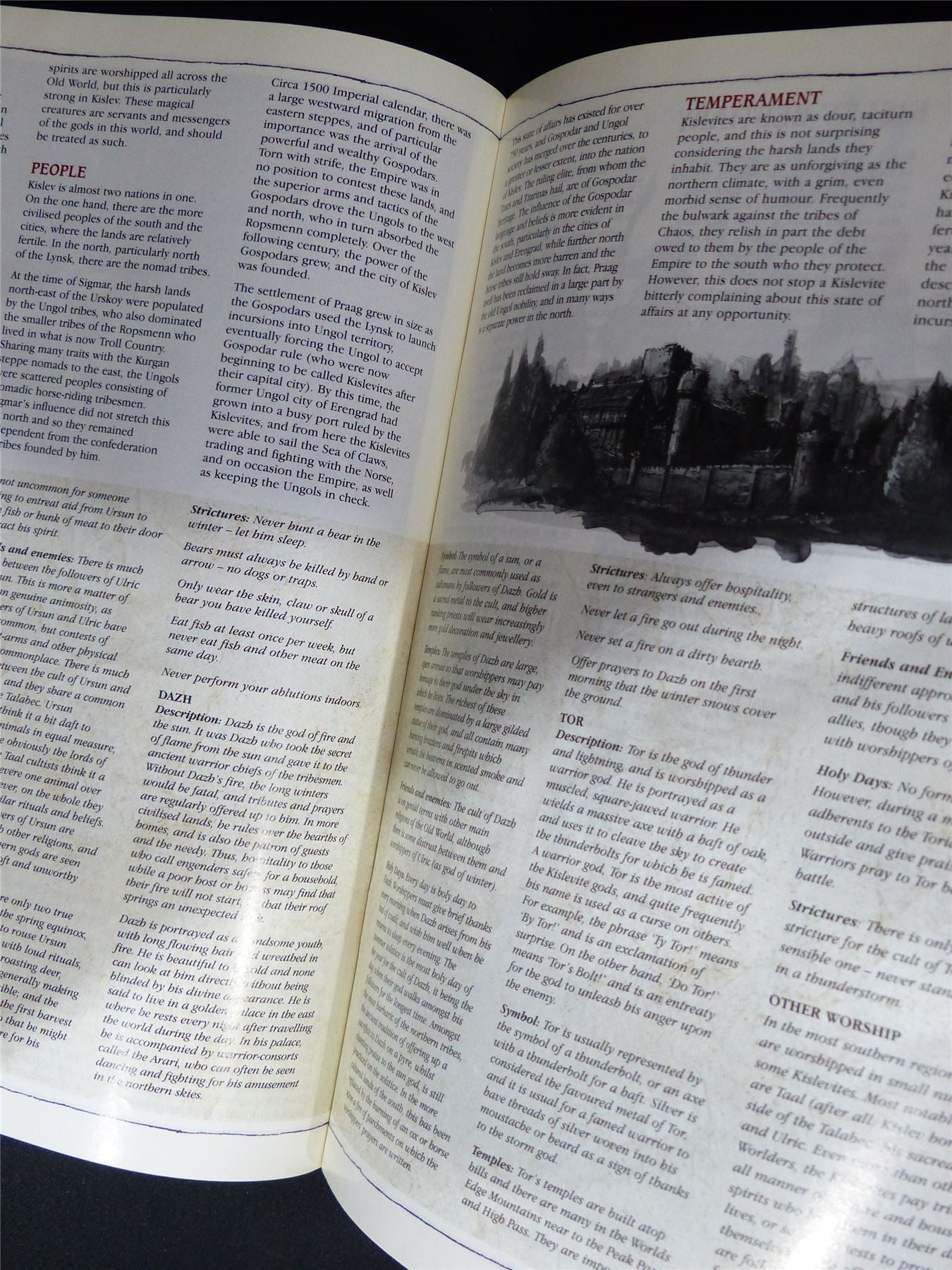 White Dwarf: Warhammer Kislev 6th Edition Booklet - Warhammer Old World #1HU