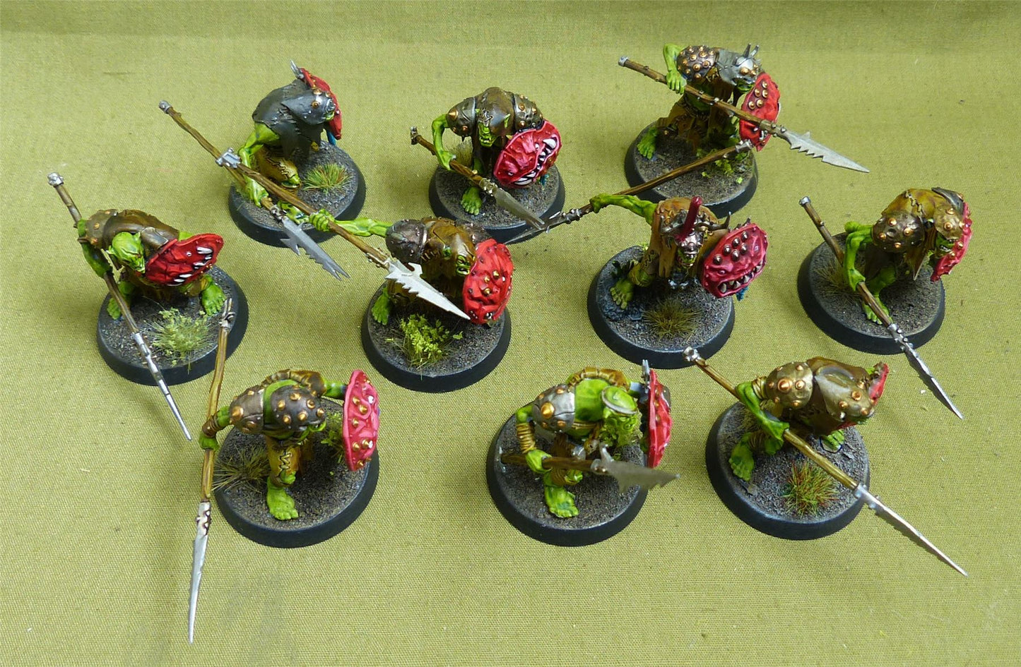 Gutrippaz painted - Orruk Warclans - Warhammer AoS #2P0