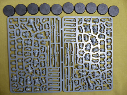 MkIV Assault Squad set of 10 complete sprue - Adepta Astartes - Warhammer HH #2F5