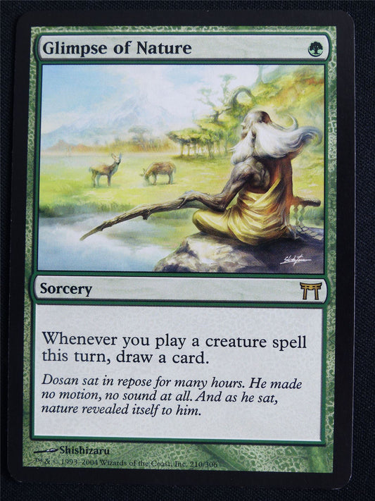 Glimpse of Nature - CHK - Mtg Card #3JB