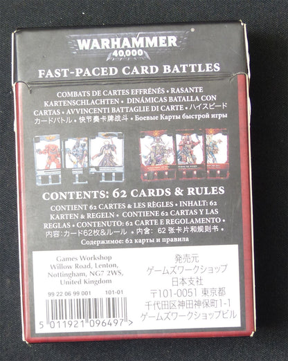 Citadel Combat Cards: Space Marines & Chaos #138