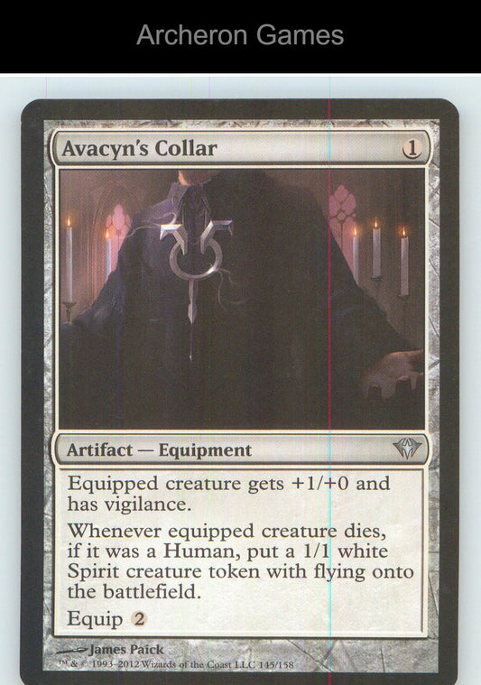 Avacyn's Collar DKA 145 UC MTG Card NM/EX+