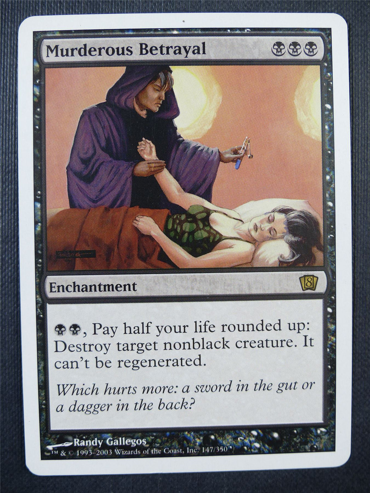 Murderous Betrayal - Mtg Card #760