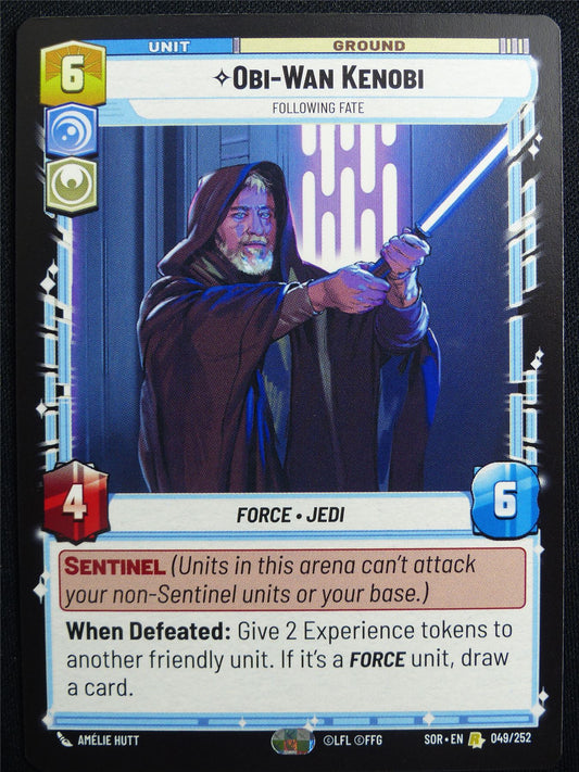 Obi-Wan Kenobi 049/252 - Star Wars Unlimited Card #4UY