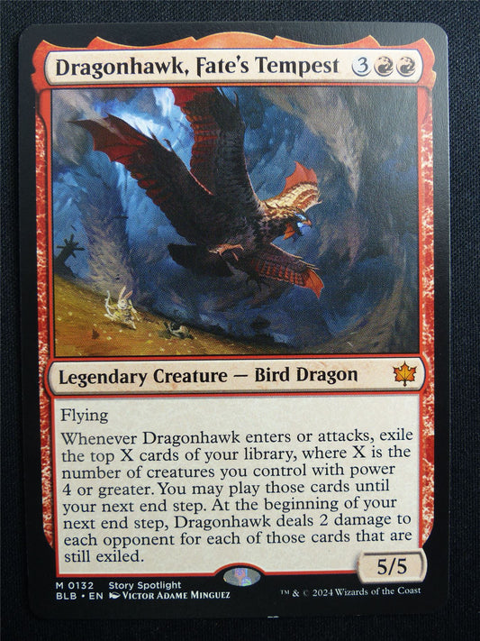 Draognhawk Fate's Tempest - BLB - Mtg Card #3G3