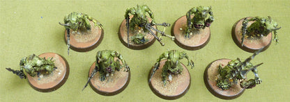 Plaguebearers set of 8 painted - Forces of Nurgle - Warhammer AoS #FC
