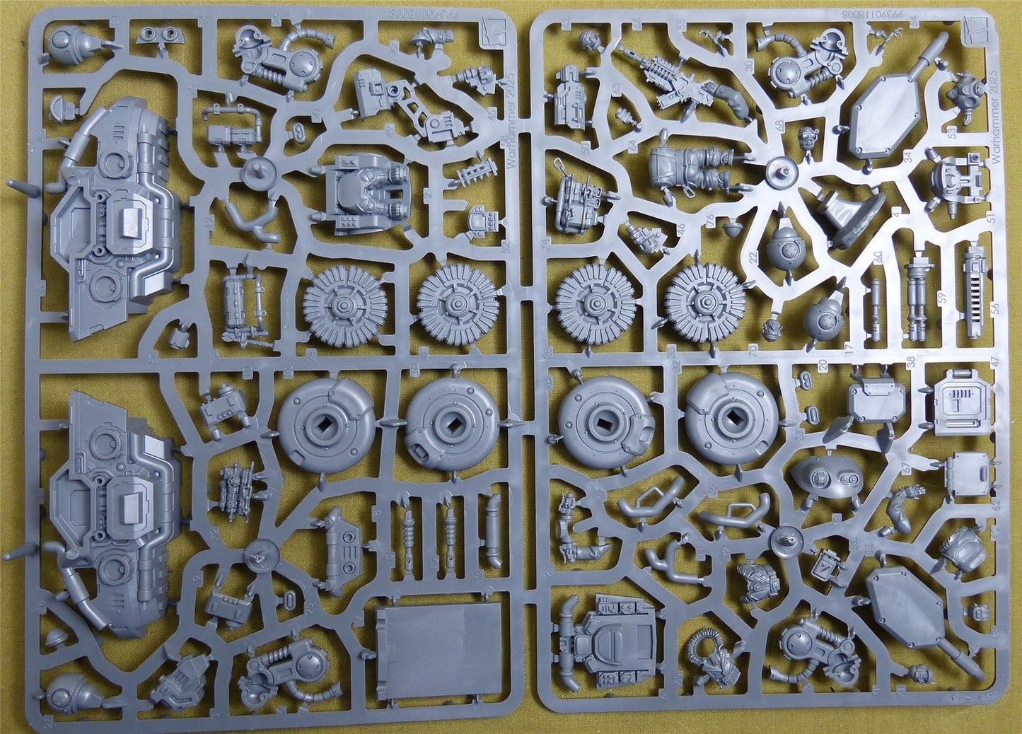 Kapricus Defender/Carrier complete sprue - Leagues of Votann  - Warhammer 40K #32S