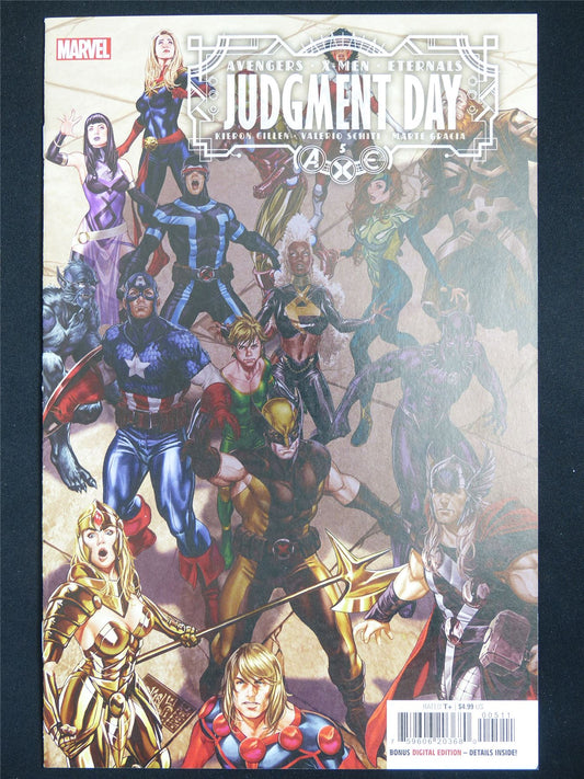 AVENGERS A.X.E: Judgment Day #5 - Marvel Comic #2G3