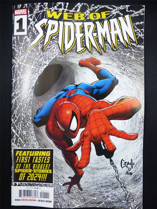 Web of SPIDER-MAN #1 - May 2024 Marvel Comic #40N