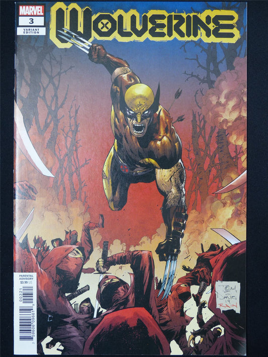 WOLVERINE #3 Variant - B&B Marvel Comic #3QL