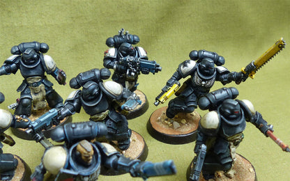 Assault Intercessor Squad painted - Space Marines - Warhammer 40K #5BO
