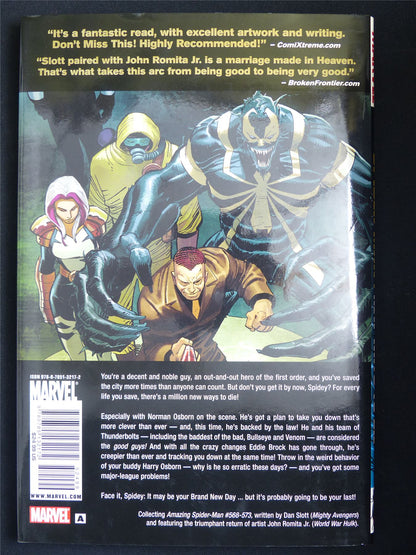 The Amazing Spider-Man: New Ways to Die - Marvel Graphic Hardback #47G