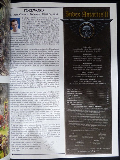Index Astartes II Softback - Warhammer 40K #1P1