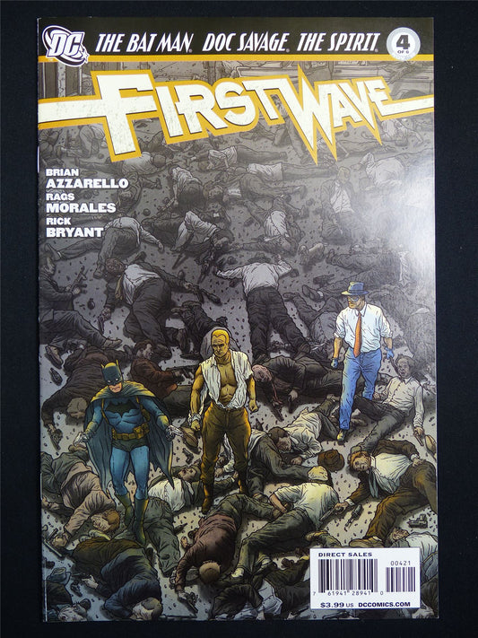 FIRST Wave #4 Cvr B - DC Comic #22U