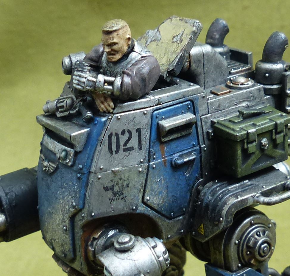 Armoured Sentinel painted - Space Marines - Warhammer 40K #5BN