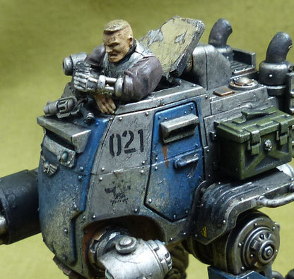 Armoured Sentinel painted - Space Marines - Warhammer 40K #5BN