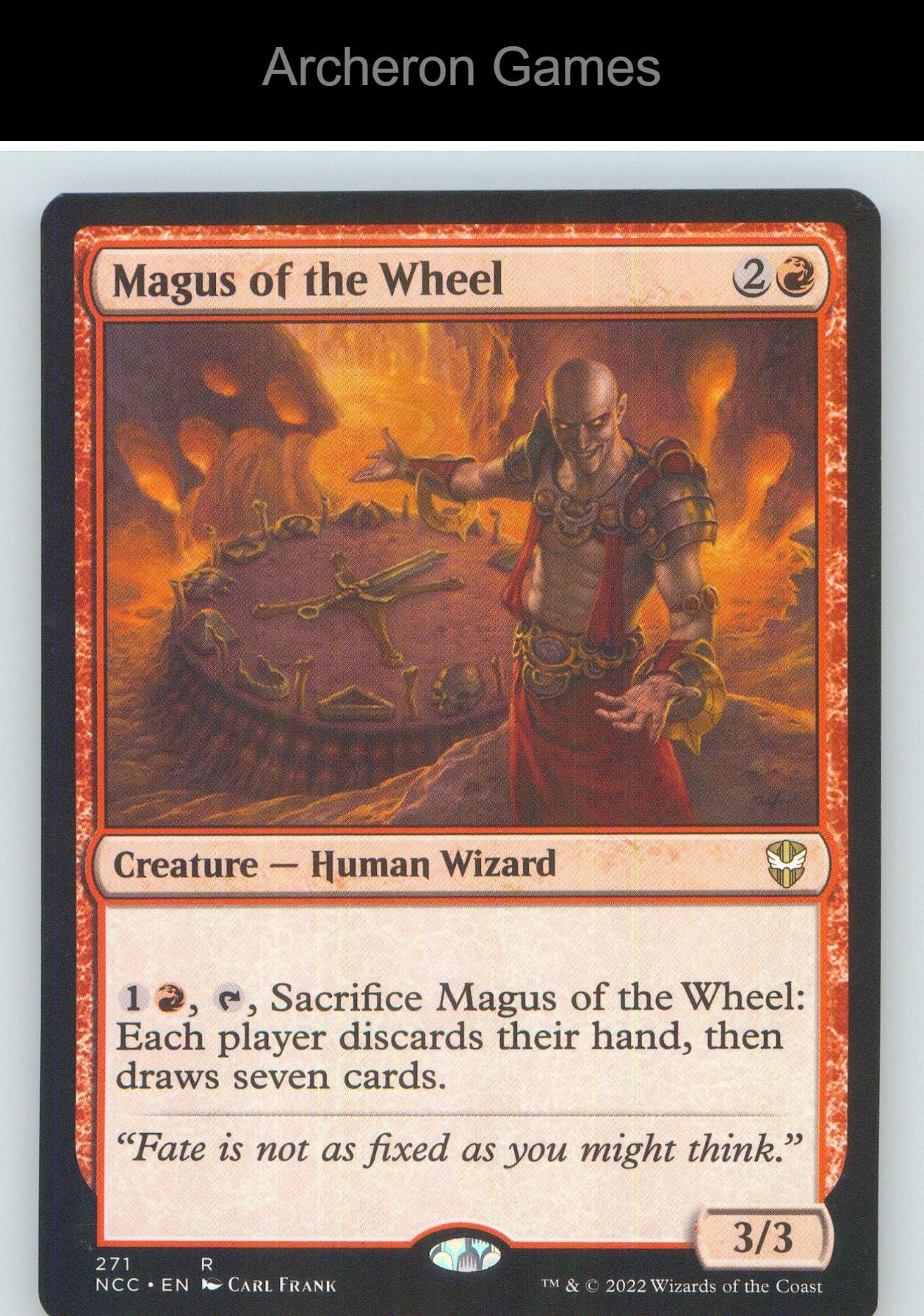 Magus of the Wheel NCC 271 R MTG Card NM/EX+