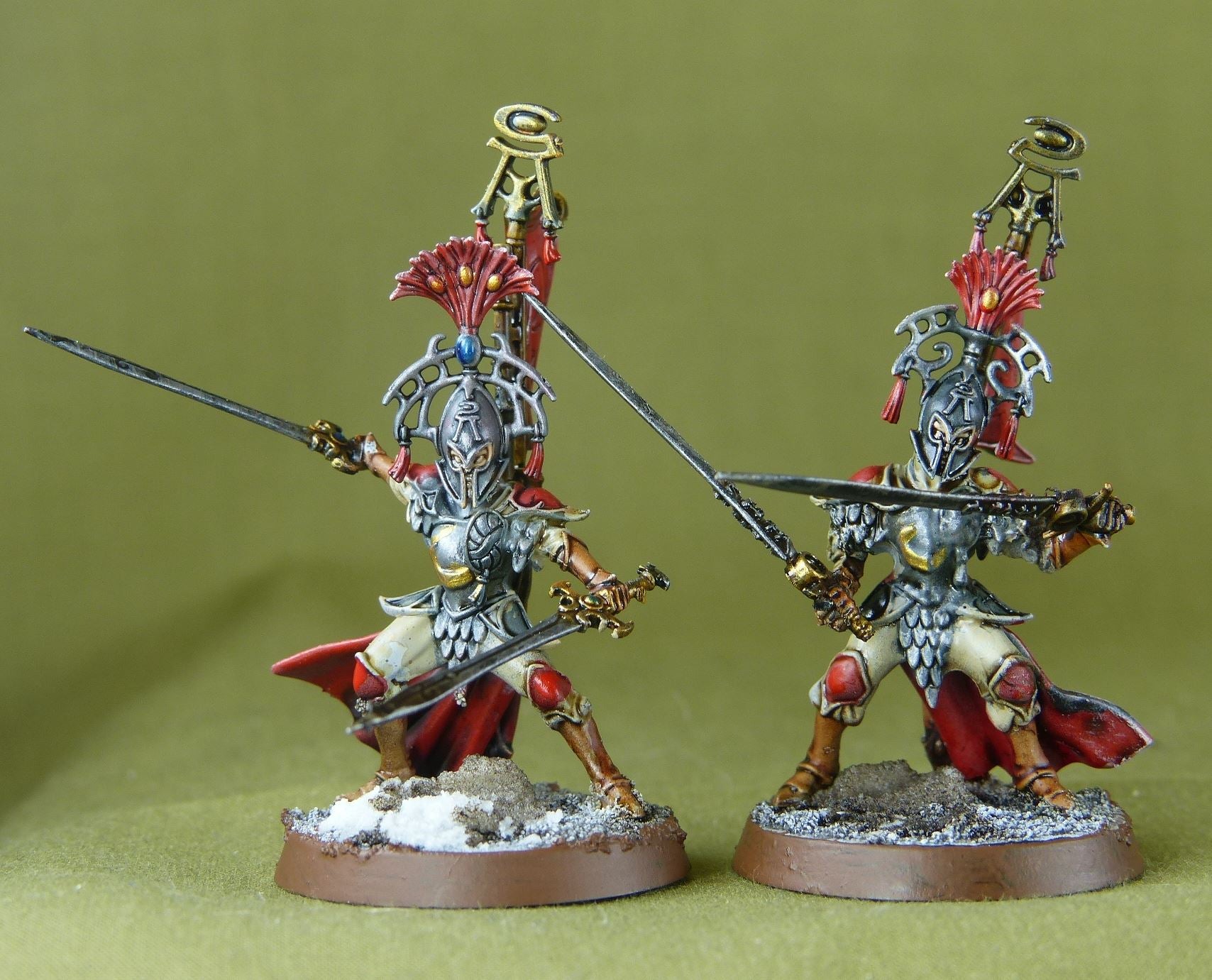 Vanari Bladelords - Lumineth Realm-Lords - Painted