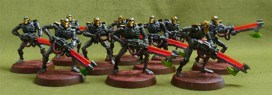 Necron Warriors painted - Necrons - Warhammer 40K #2D1
