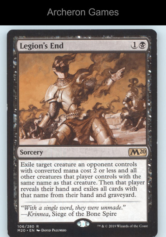 Legion's End 106 R MTG Card Core Set 2020