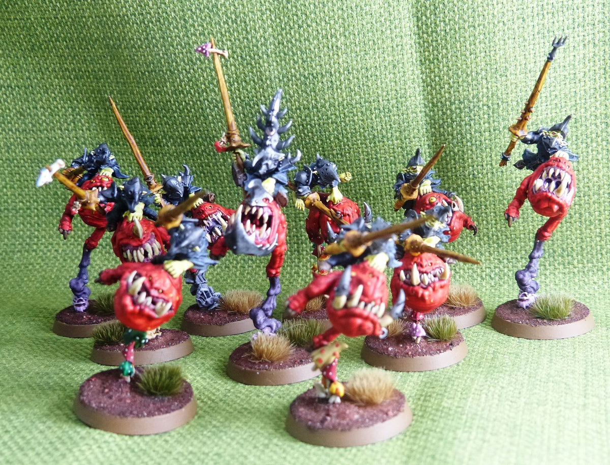 Gloomspite Gitz - Boingot Bounderz (10) Painted - Warhammer AoS 40k #B8