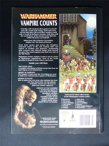 Warhammer Armies: Vampire Counts 6th Edition Softback - Warhammer Old World #1H3