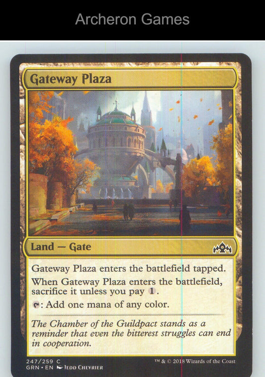 Gateway Plaza GRN 247 C MTG Card NM/EX+