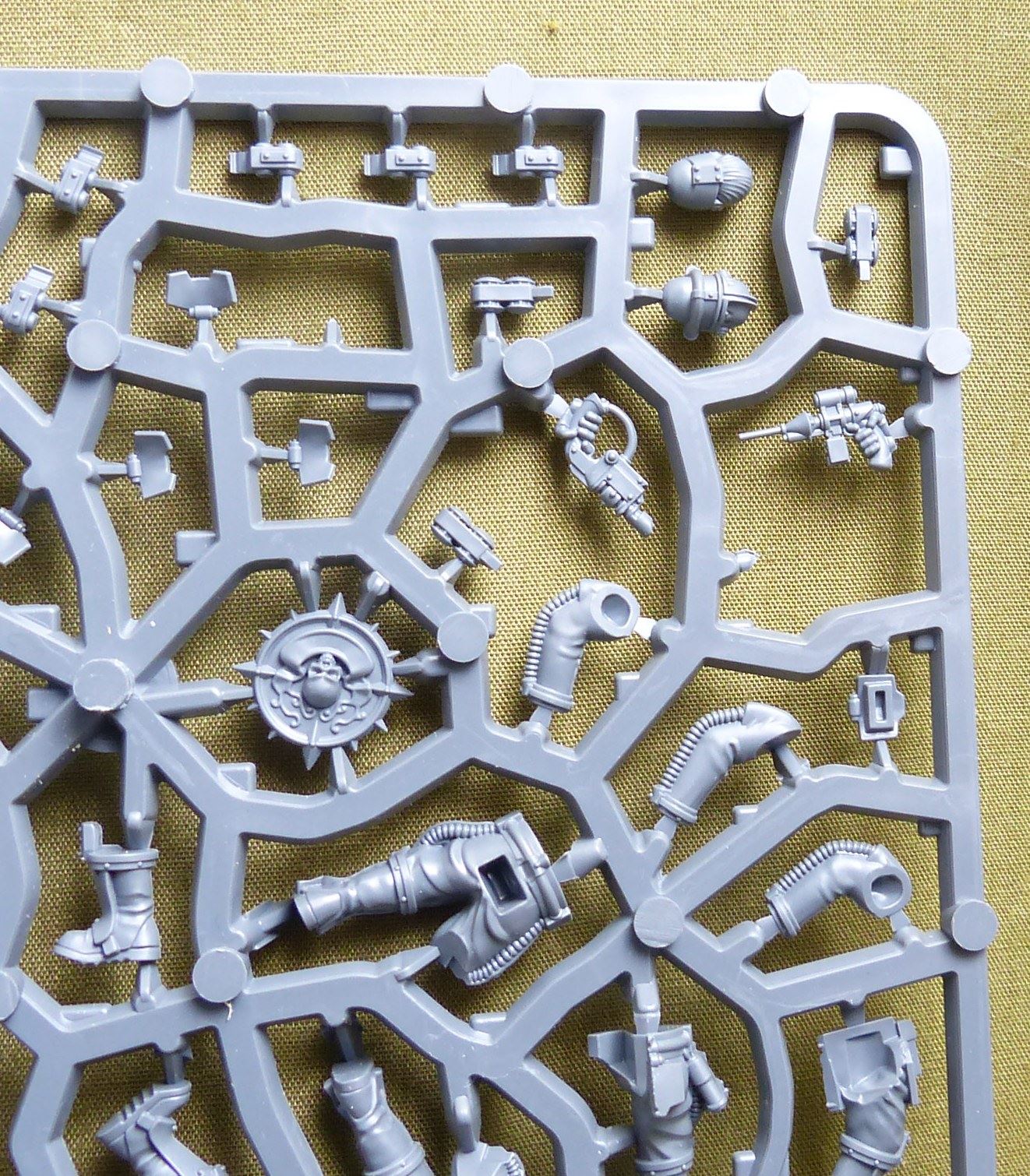 Tactical Command Section incomplete Sprue - Solar Auxilia - Warhammer Horus Heresy #2QD