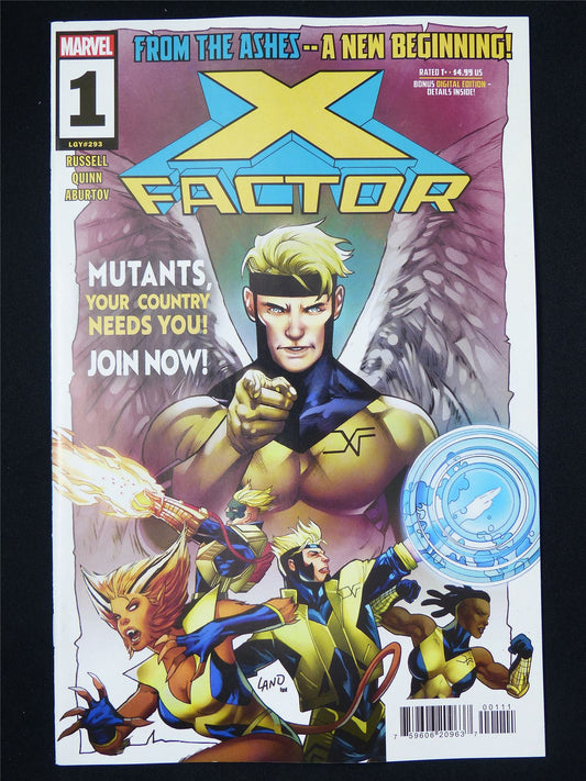 X-FACTOR #1 - B&B Oct 2024 Marvel Comic #1M