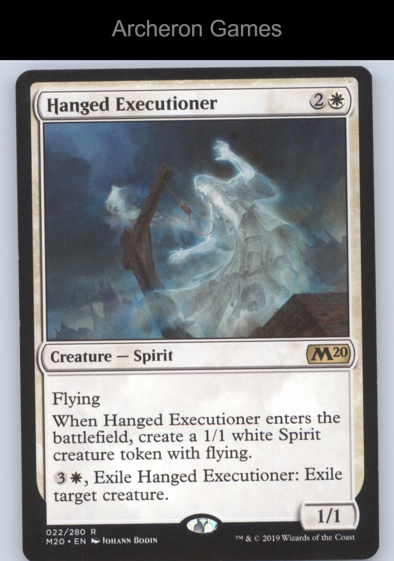 Hanged Executioner 22 R MTG Card Promo Pack: Core Set 2020