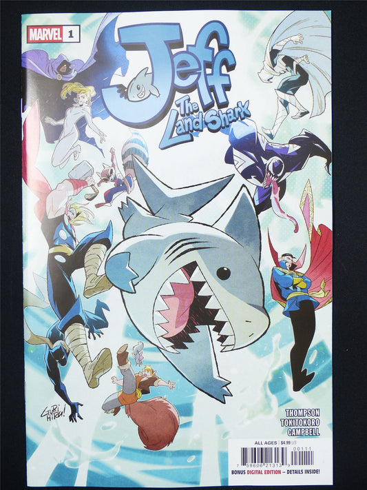 JEFF The Land Shark #1 - Aug 2025 Marvel Comic #18Y