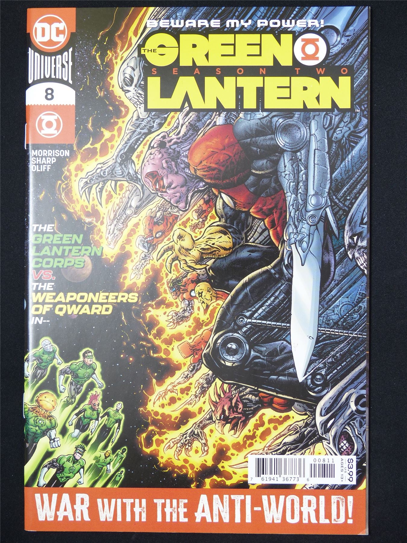 GREEN Lantern Season Two #8 - B&B DC Comic #8JA