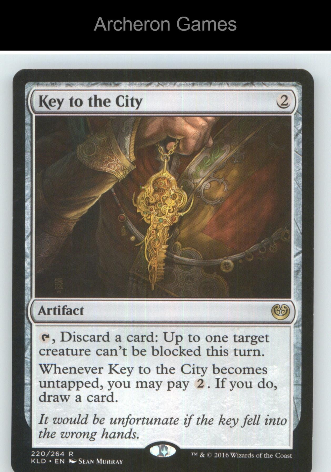 Key to the City KLD 220 R MTG Card NM/EX+
