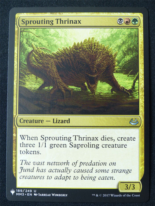 Sprouting Thrinax - MM3 - Mtg Card #15M