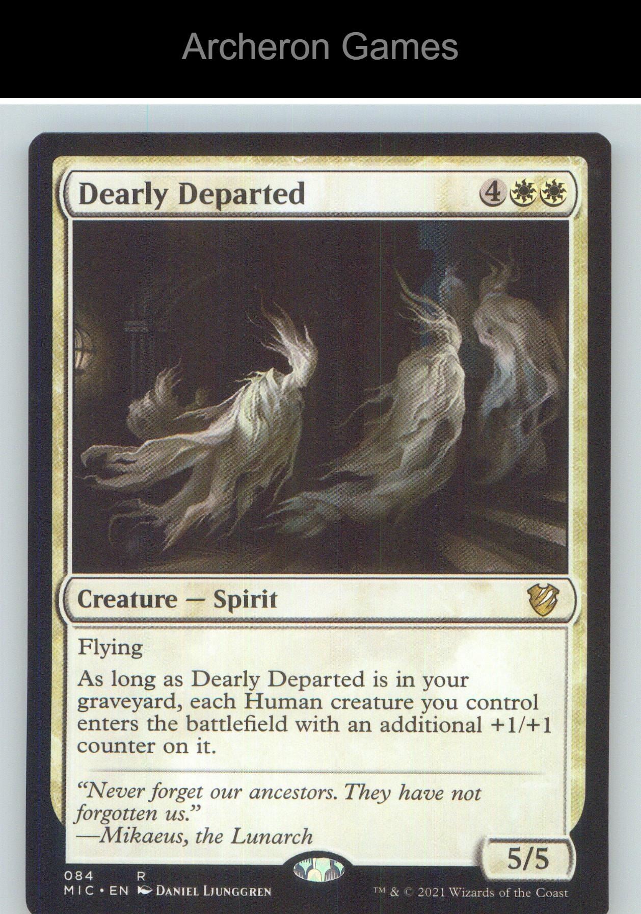 Dearly Departed MIC 84 R MTG Card NM/EX+