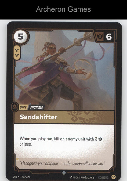 Sandshifter SFD 158/221 C  Card Spiritforged