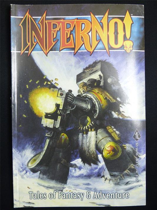 Inferno! Tales of Fantasy and Adventure #21 - Vintage Games Workshop Black Library Publications