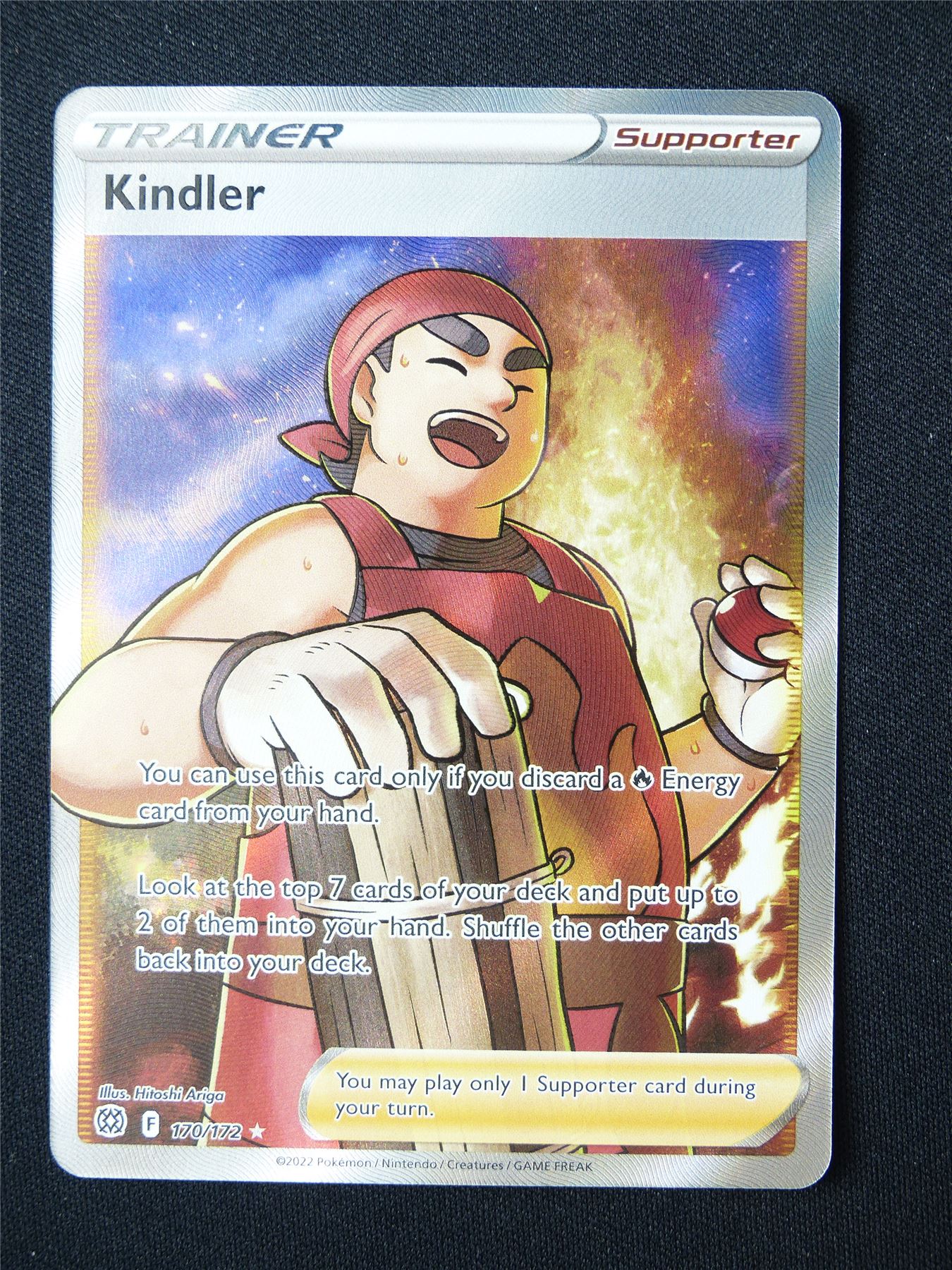 Kindler 170/172 Textured Holo - Pokemon Card #5VG