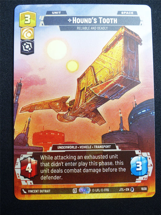 Hound's Tooth 1038 Prestige - Star Wars Unlimited Card #4HJ