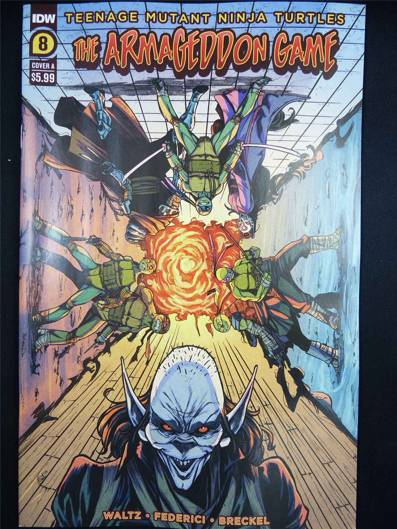 TEENAGE Mutant Ninja Turtles: The Armageddon Game #8 - Jul 2023 IDW Comic #20R