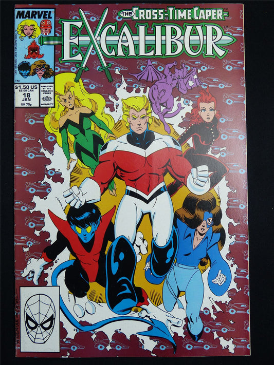 EXCALIBUR #18 Cvr A - Marvel Comic #3T8