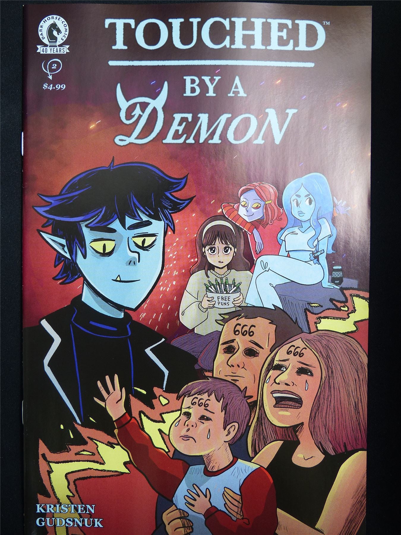 TOUCHED By A Demon #2 - B&B Mar 2026 Dark Horse Comic #3DN