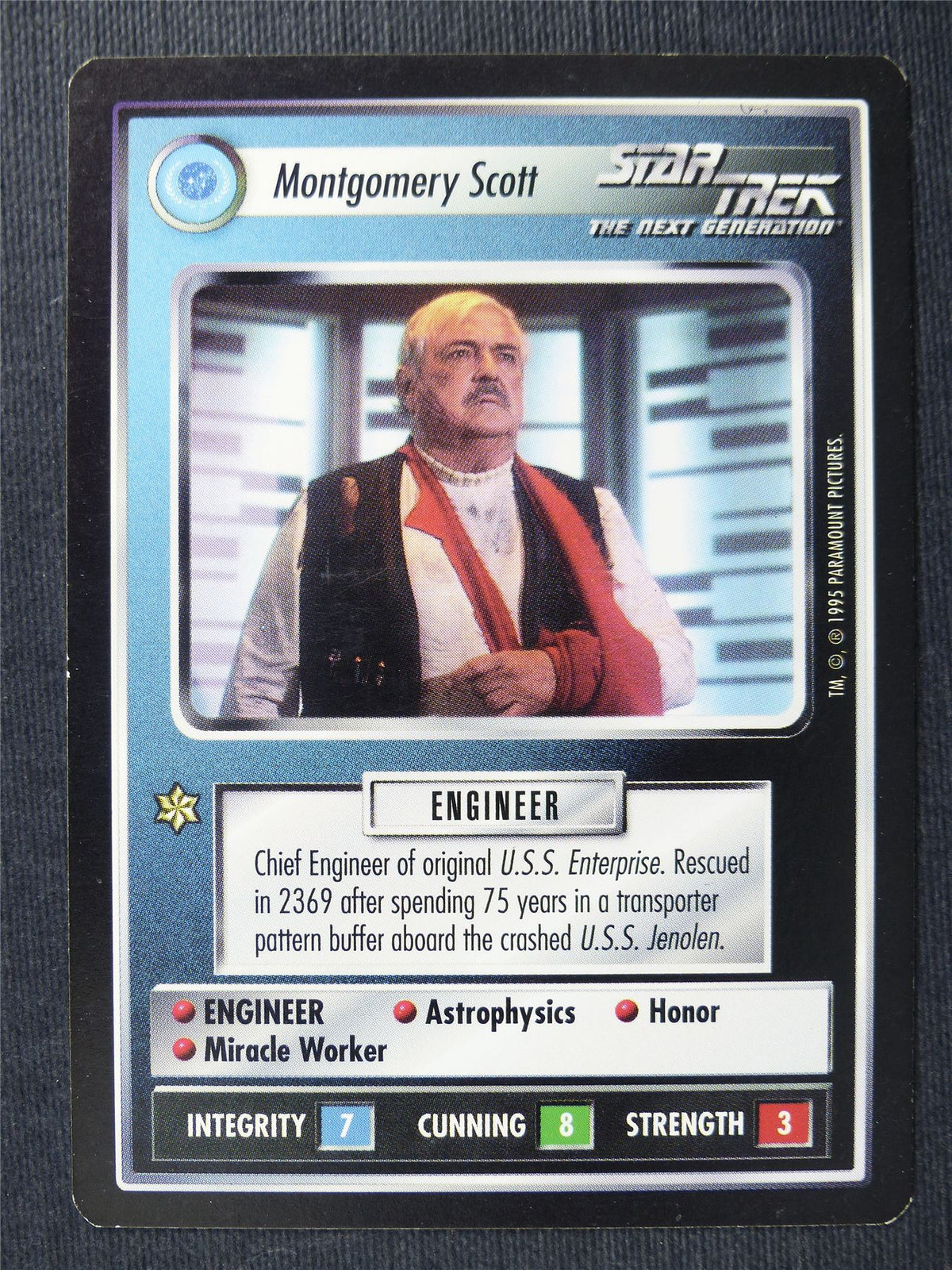 Montgomery Scott - NG - Star Trek Cards #TO