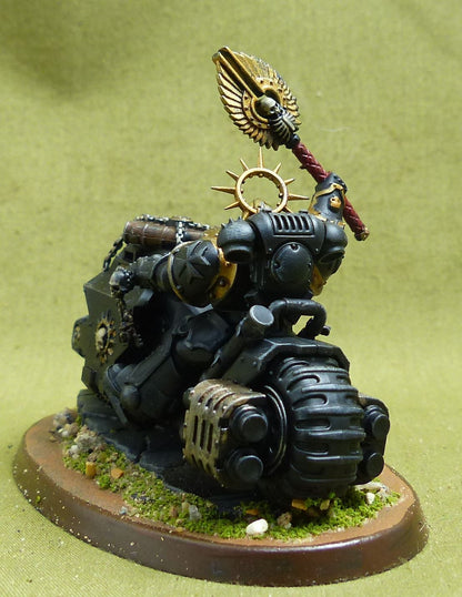 Chaplain on Bike painted - Chaos Space Marines - Warhammer 40K #1QG